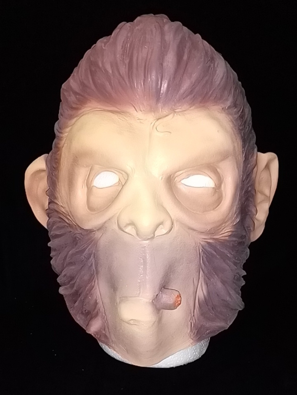 Monkey Smoking Mask Full Face Latex Costume Halloween